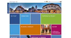 Desktop Screenshot of ettlingen.de